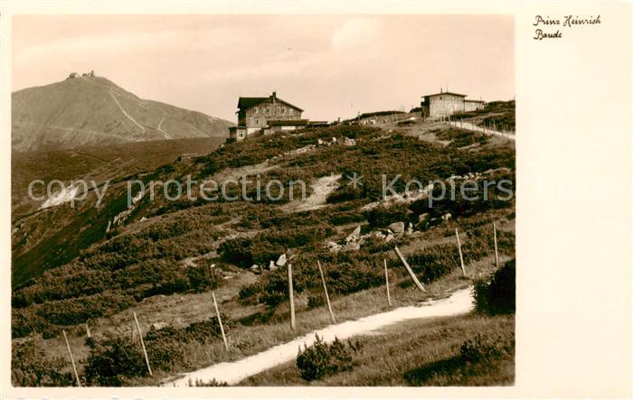 Riesengebirge Krkonose Karkonosze Prinz Heinrich Baude