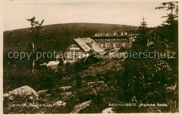 Riesengebirge Krkonose Karkonosze Wossecker Baude