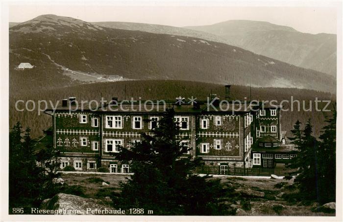 Riesengebirge Krkonose Karkonosze Peterbaude
