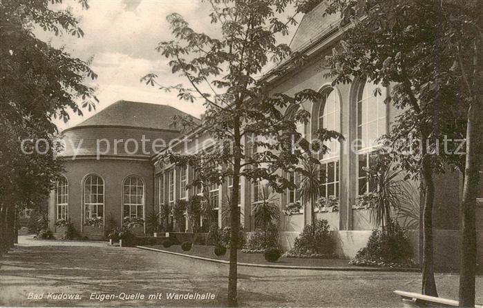 Bad Kudowa Kudowa-Zdroj Niederschlesien PL Eugen Quelle mit Wandelhalle