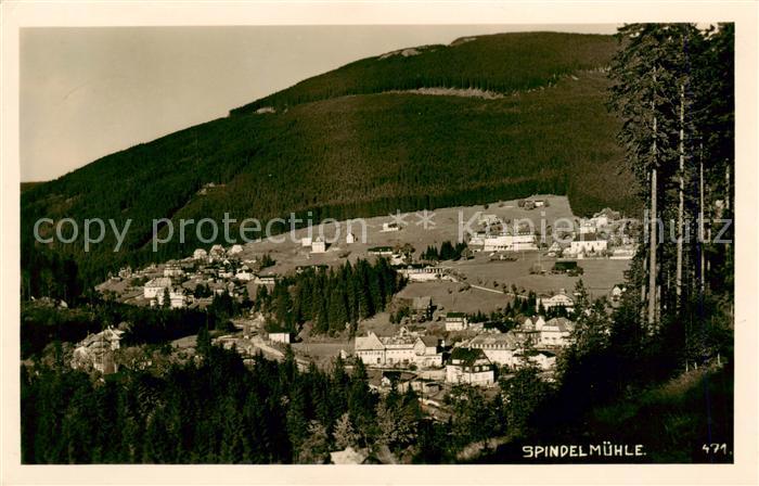 Spindelmuehle Riesengebirge Spindleruv Mlyn CZ Panorama