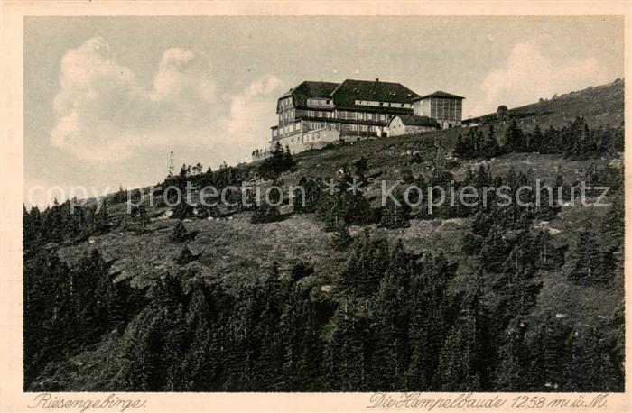 Riesengebirge Krkonose Karkonosze Die Hampelbaude