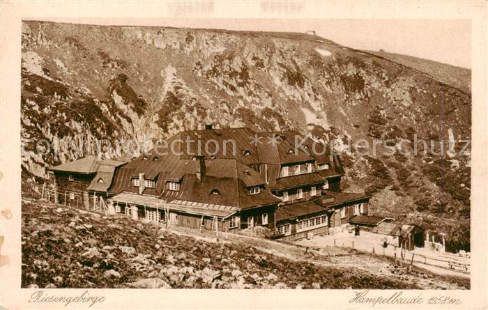 Riesengebirge Krkonose Karkonosze Hampelbaude