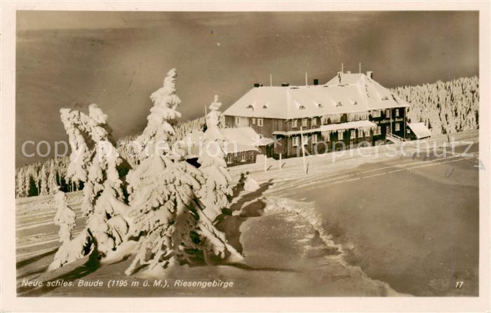 Riesengebirge Krkonose Karkonosze Neue Schlesische Baude