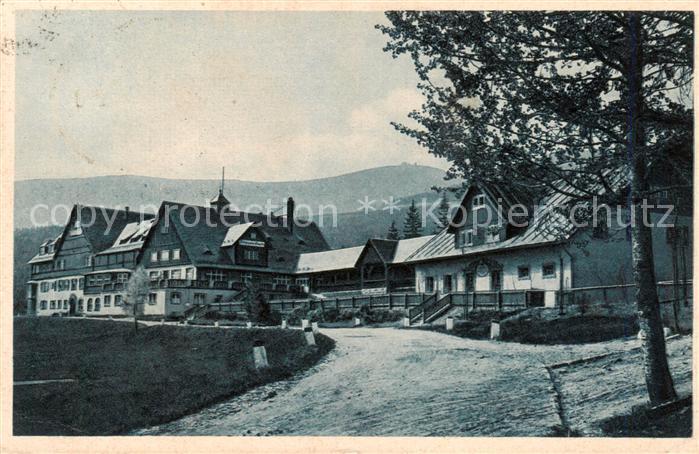 Brueckenberg Krummhuebel Riesengebirge PL Berghotel Teichmannbaude