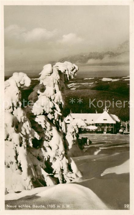 Riesengebirge Krkonose Karkonosze Neue Schlesische Baude