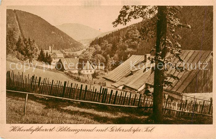 Blitzengrund Goerbersdorfertal PL Panorama