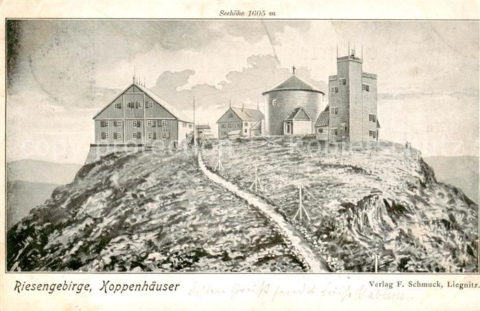 Riesengebirge Krkonose Karkonosze Koppenhaeuser