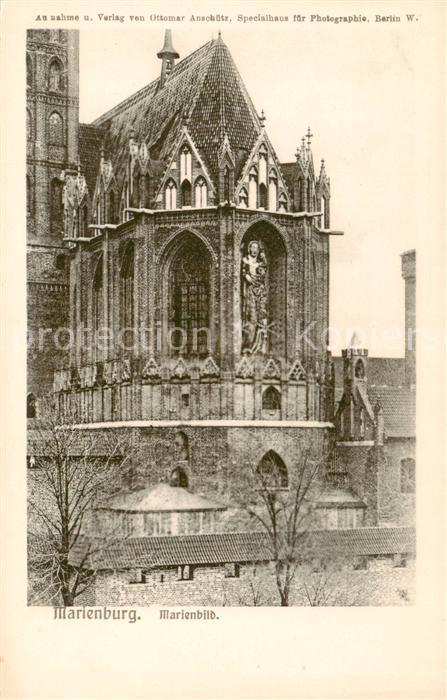 Marienburg  Westpreussen Malbork PL Marienbild