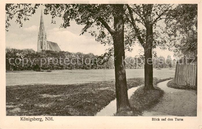 Koenigsberg Neumark Chojna PL Kirche Panorama
