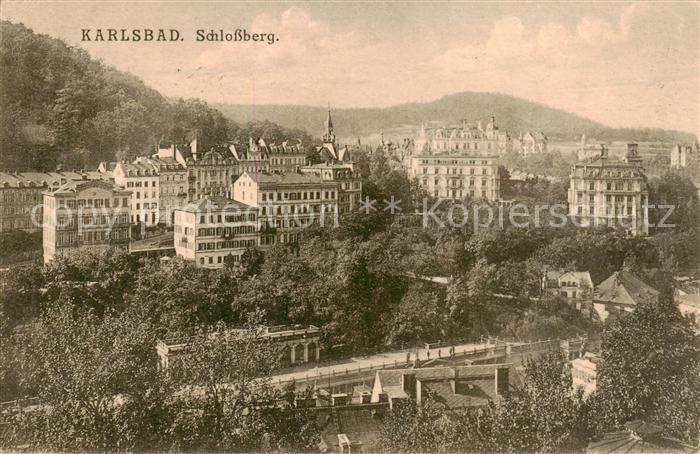 Karlsbad Eger Karlovy Vary Schlossberg