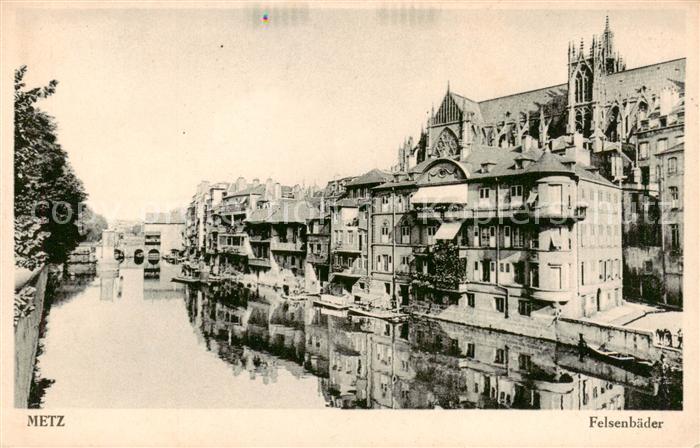 Metz  57 Moselle Felsenbaeder
