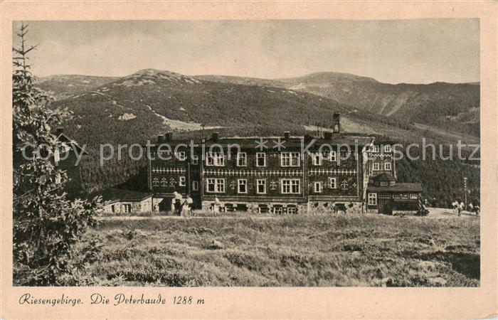 Riesengebirge Krkonose Karkonosze Die Peterbaude