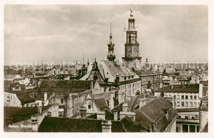 Posen Poznan Stadtansicht