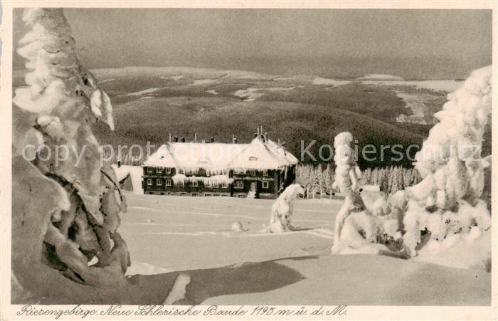 Riesengebirge Krkonose Karkonosze Neue Schlesische Baude