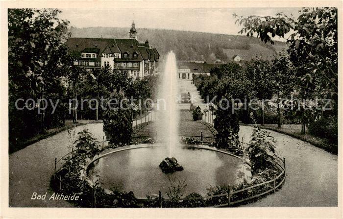 Bad Altheide Polanica-Zdrój Brunnen Fontaene