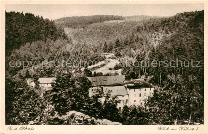 Bad Altheide Polanica-Zdrój Blick ins Hoellental
