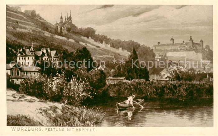WueRZBURG Bayern Festung mit Kaeppele