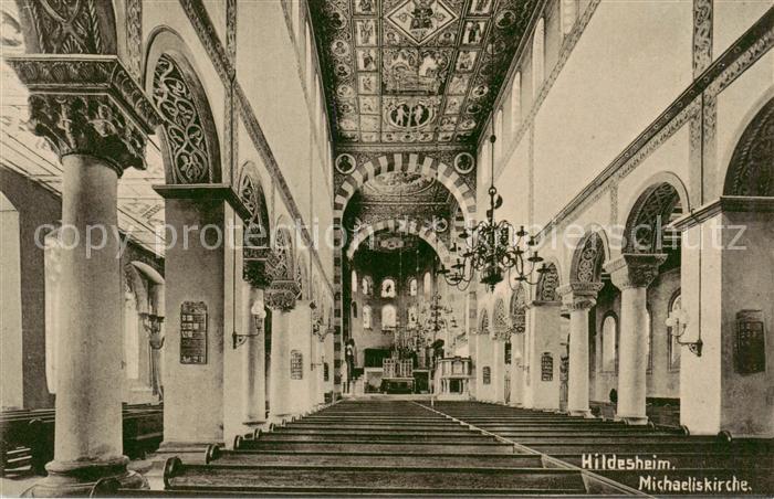 HILDESHEIM  CITY Michaeliskirche Inneres