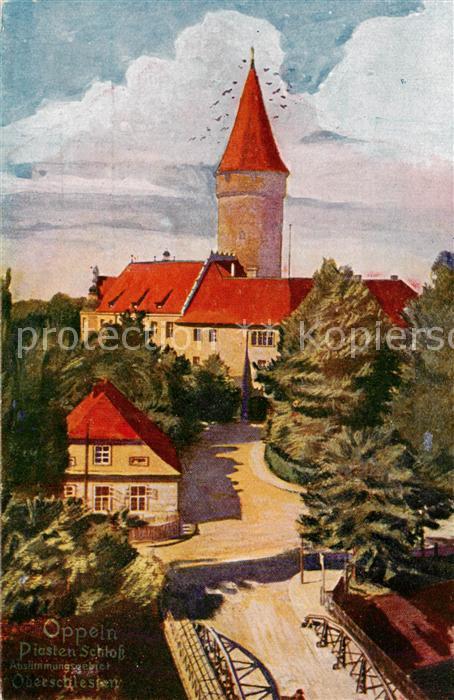 Oppeln Oberschlesien Opole Piasten Schloss