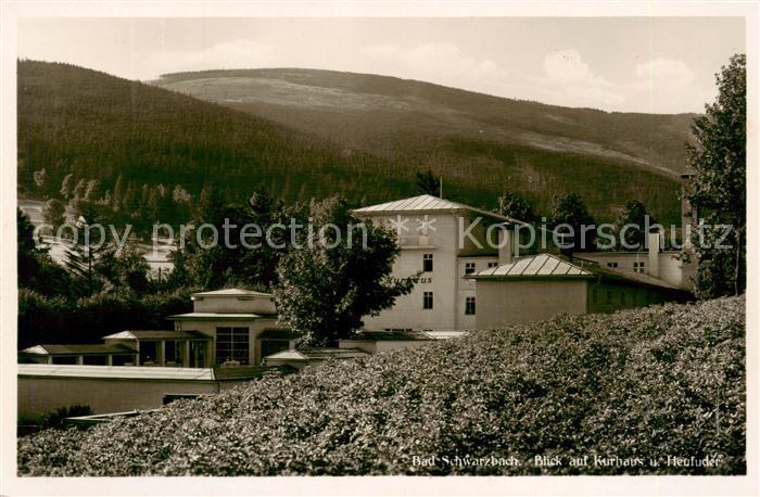Bad Schwarzbach Flinsberg Swieradow Zdroj Bad PL Blick auf Kurhaus und Heufuder