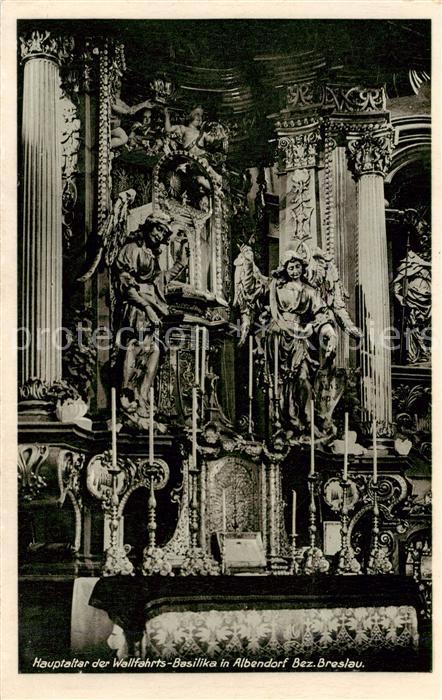 Albendorf Wambierzyce PL Hauptaltar der Wallfahrts-Basilika