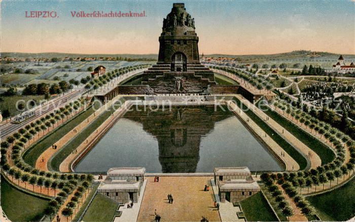 LEIPZIG Sachsen Voelkerschlachtdenkmal