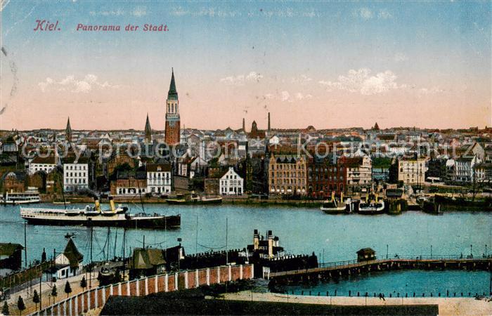 KIEL  CITY Panorama der Stadt