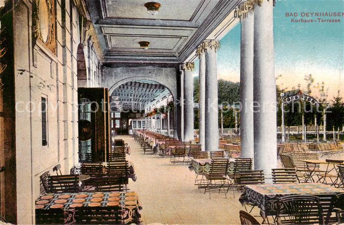 Bad Oeynhausen Kurhaus Terrasse
