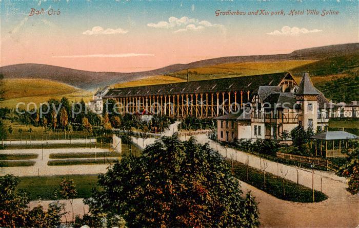 Bad Orb Gradierbau und Kurpark Hotel Villa Saline