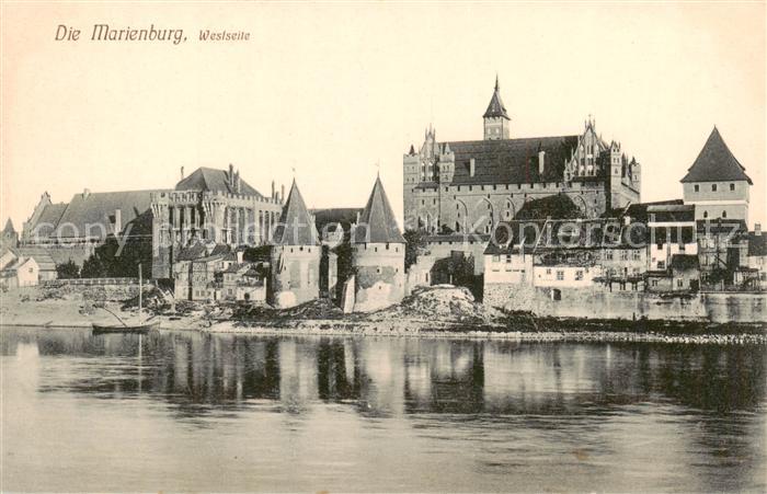 Marienburg  Westpreussen Malbork PL Die Marienburg