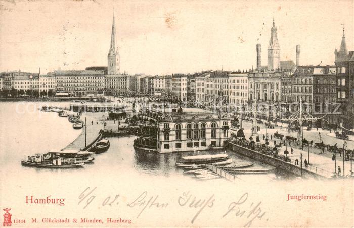 HAMBURG  CITY Jungfernstieg