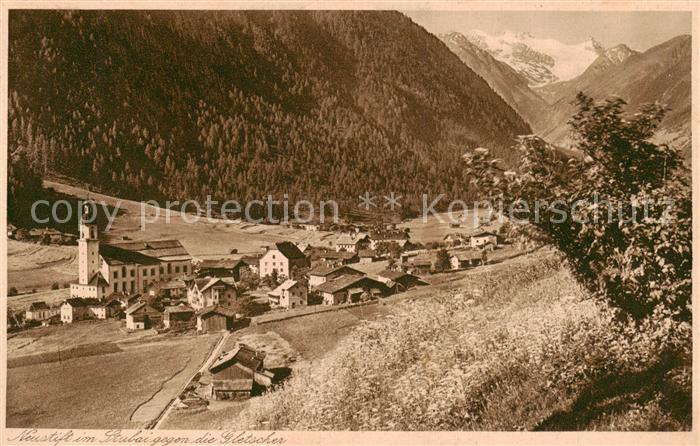 Neustift Stubaital Tirol mit den Gletschern