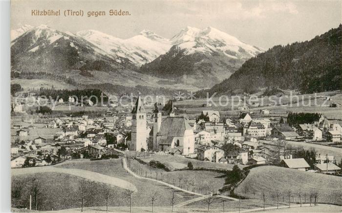 Kitzbuehel Tirol AT Panorama mit Kirche