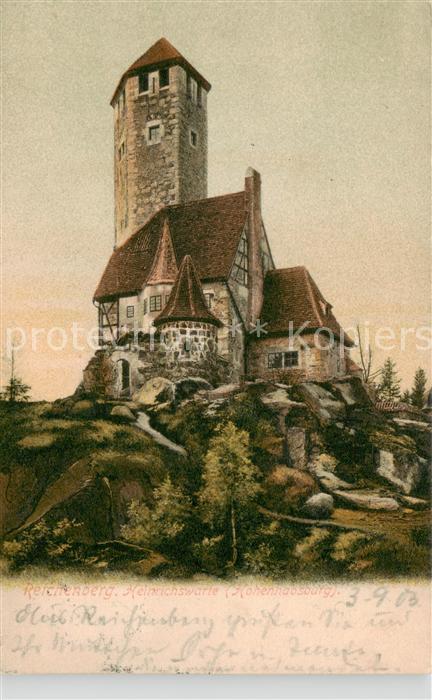 Reichenberg Liberec Boehmen Heinrichswarte