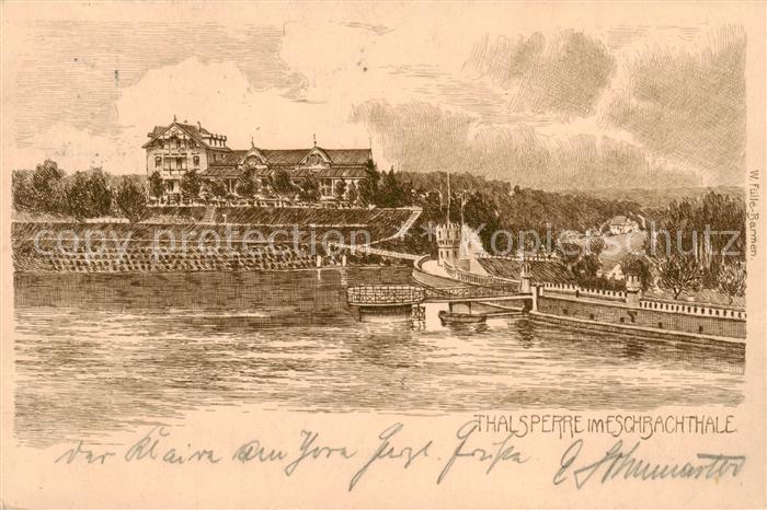 Eschbachtal Remscheid Thalsperre