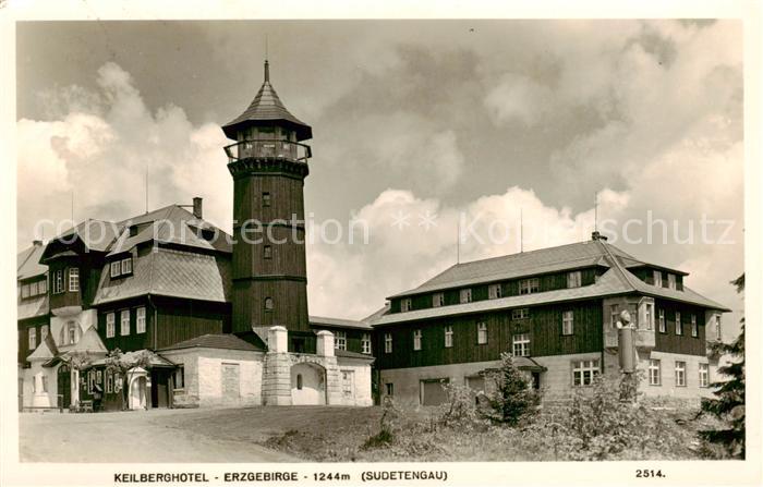 Keilberg 1244m  Erzgebirge PL Keilberghotel