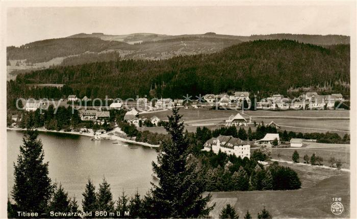 TITISEE Schwarzwald BW Panorama