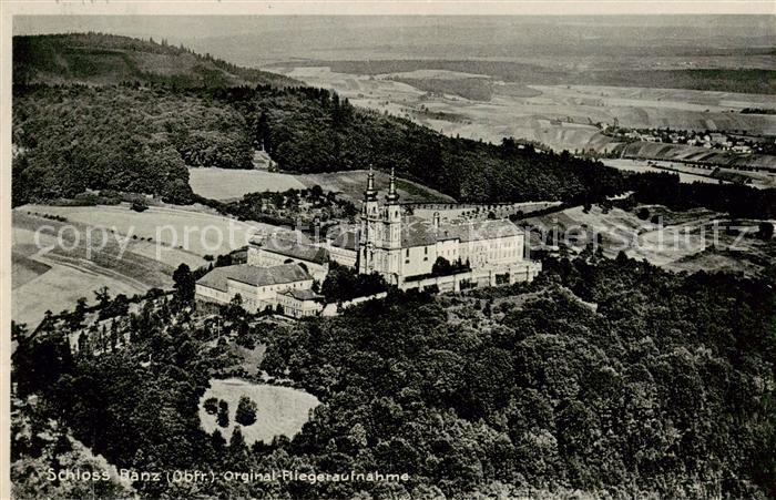 Banz Bad Staffelstein Schloss Banz Fliegeraufnahme