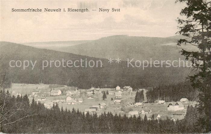 Neuwelt Novy Svet Riesengebirge CZ Panorama
