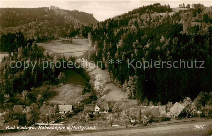 Bad Kudowa Kudowa-Zdroj Niederschlesien PL Rabenkoppe und Hallgrund