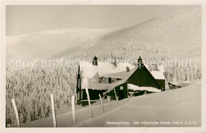 Riesengebirge Krkonose Karkonosze Alte schlesische Baude