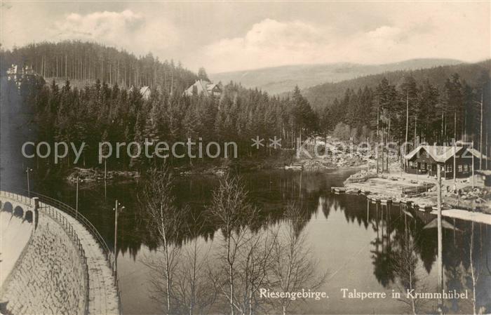 Krummhuebel Karpacz Riesengebirge PL Talsperre