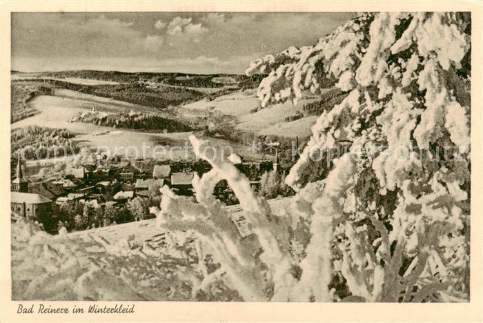 Bad Reinerz Duszniki-Zdrój PL Winterpanorama