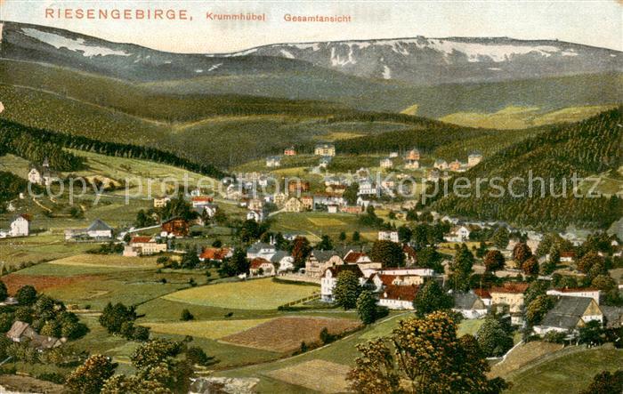 Krummhuebel Karpacz Riesengebirge PL Panorama