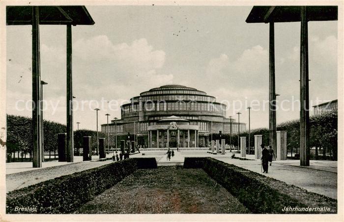 Breslau Niederschlesien Jahrhunderthalle