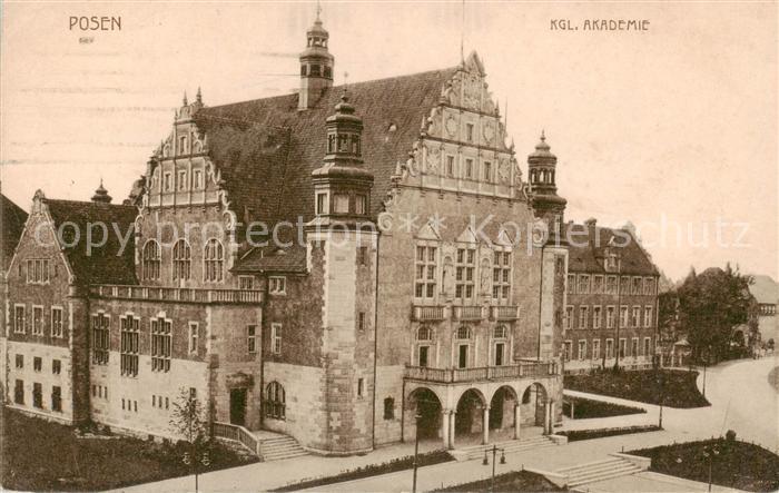 Posen Poznan Kgl Akademie Feldpost
