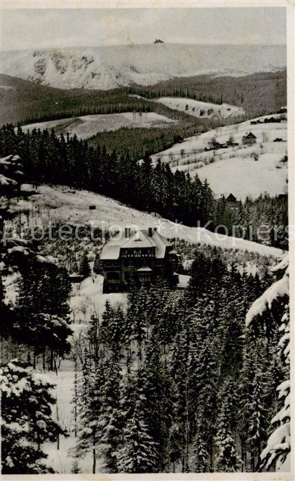 Ober-Krummhuebel Karpacz Riesengebirge PL Haus Carmen