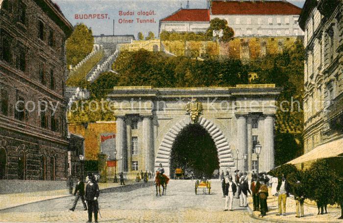 Budapest HU Ofner Tunnel