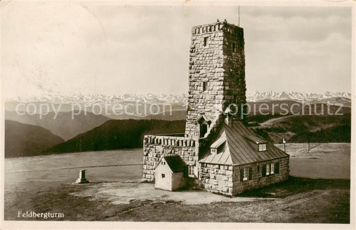 Feldberg 1450m Schwarzwald Feldbergturm